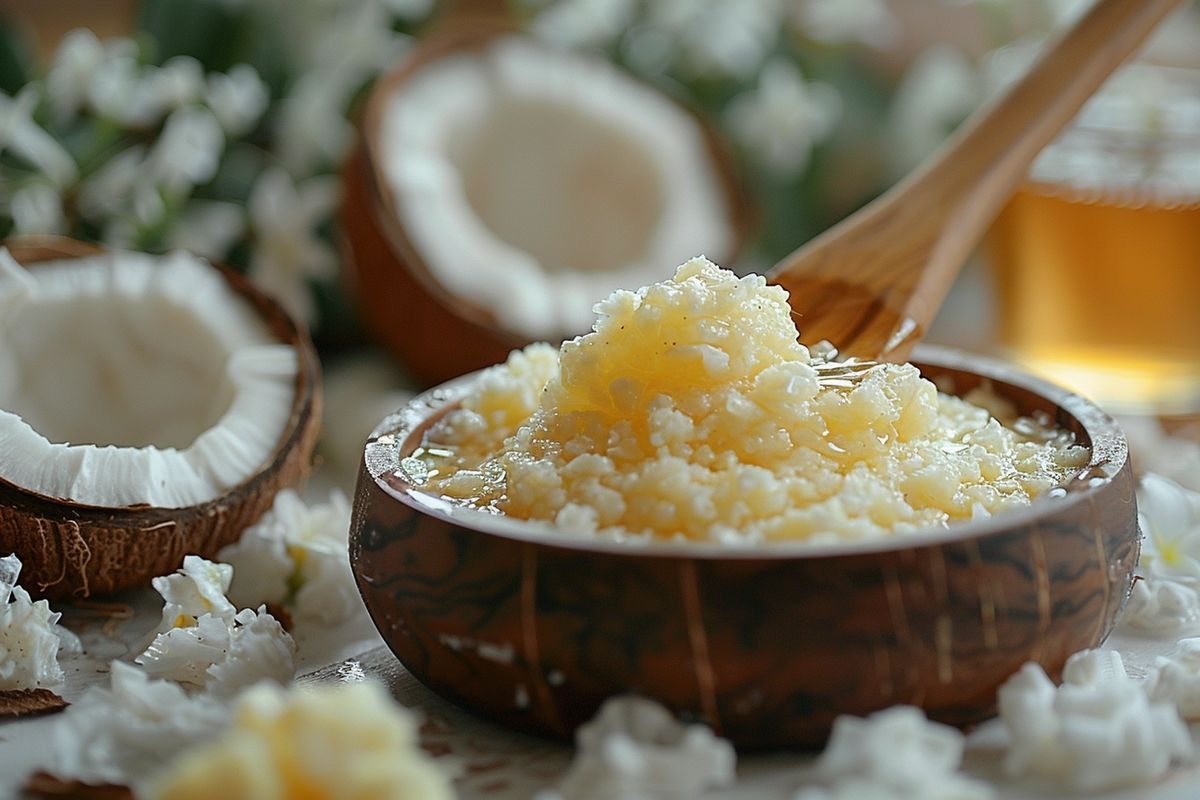 Un gommage corporel maison pour une peau exotiquement douce